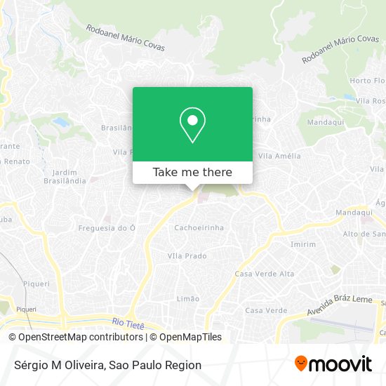 Sérgio M Oliveira map