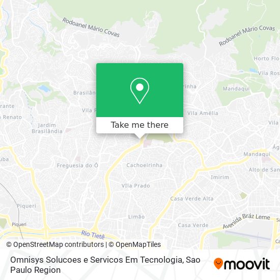 Omnisys Solucoes e Servicos Em Tecnologia map