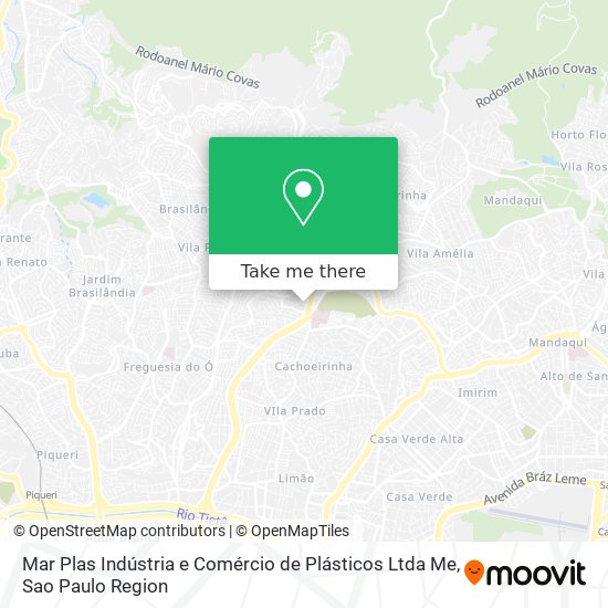 Mar Plas Indústria e Comércio de Plásticos Ltda Me map