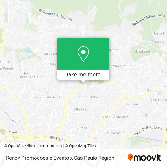 Renov Promocoes e Eventos map