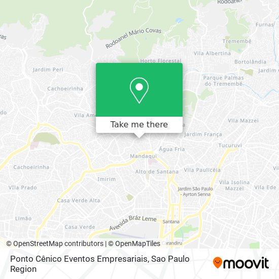 Ponto Cênico Eventos Empresariais map