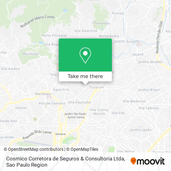 Cosmico Corretora de Seguros & Consultoria Ltda map