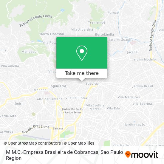 Mapa M.M.C.-Empresa Brasileira de Cobrancas