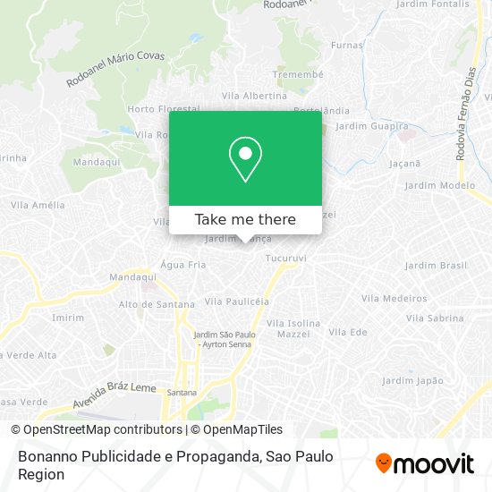 Bonanno Publicidade e Propaganda map