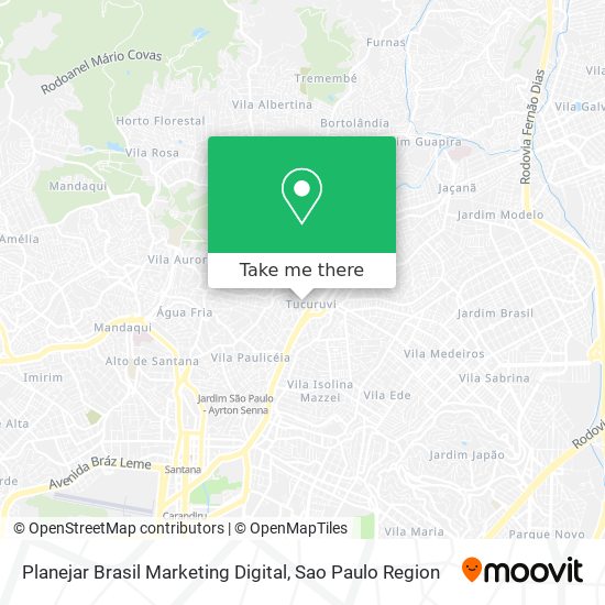 Planejar Brasil Marketing Digital map