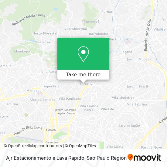 Ajr Estacionamento e Lava Rapido map