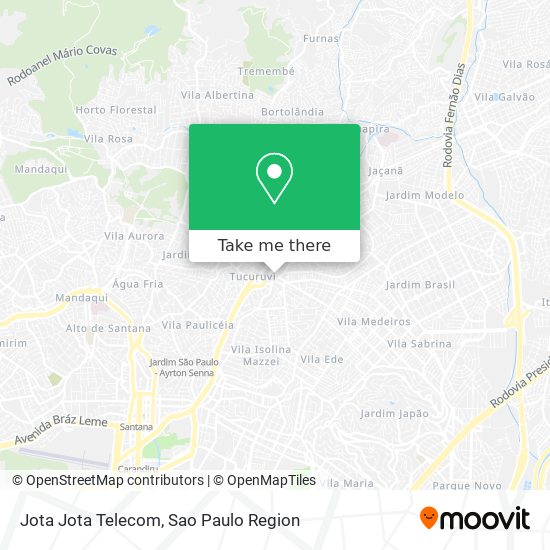 Jota Jota Telecom map