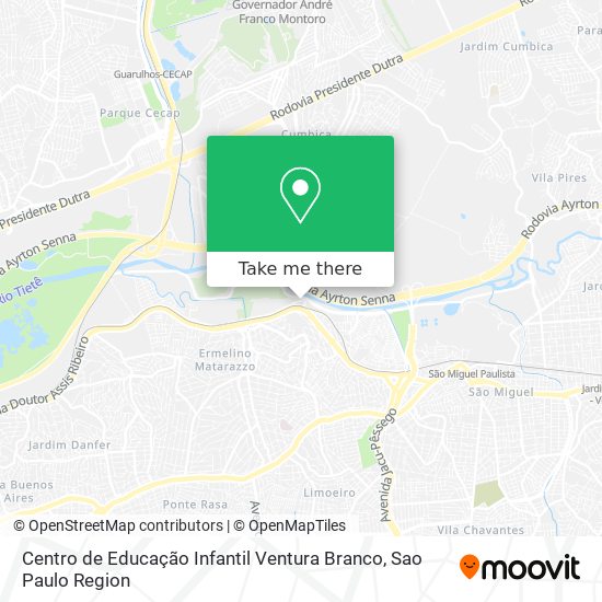Centro de Educação Infantil Ventura Branco map