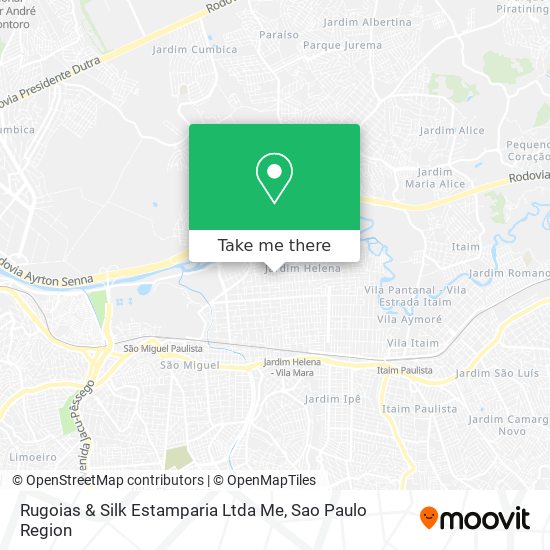 Rugoias & Silk Estamparia Ltda Me map