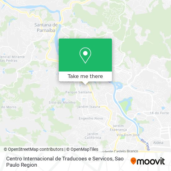 Centro Internacional de Traducoes e Servicos map