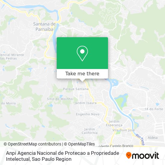 Anpi Agencia Nacional de Protecao a Propriedade Intelectual map