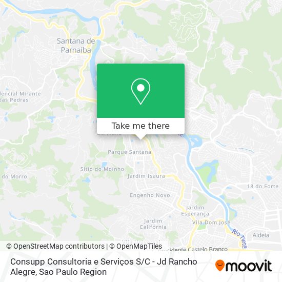 Mapa Consupp Consultoria e Serviços S / C - Jd Rancho Alegre