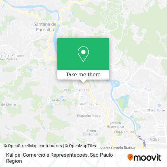 Kalipel Comercio e Representacoes map