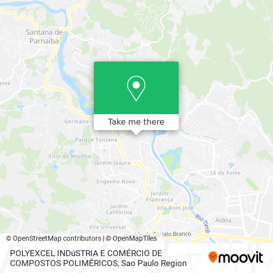 POLYEXCEL INDúSTRIA E COMÉRCIO DE COMPOSTOS POLIMÉRICOS map