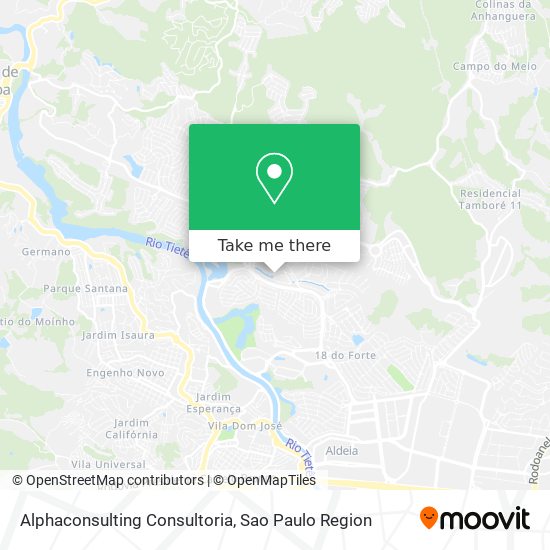 Mapa Alphaconsulting Consultoria