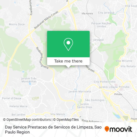 Day Service Prestacao de Servicos de Limpeza map