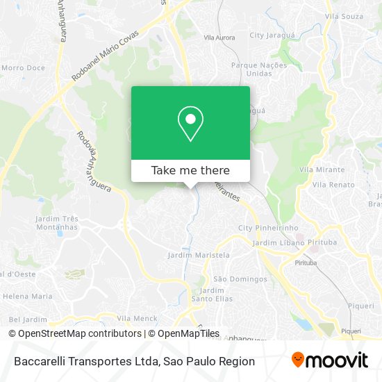 Baccarelli Transportes Ltda map