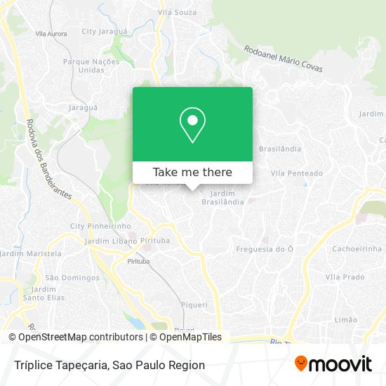 Tríplice Tapeçaria map