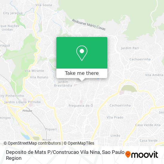 Deposito de Mats P / Construcao Vila Nina map
