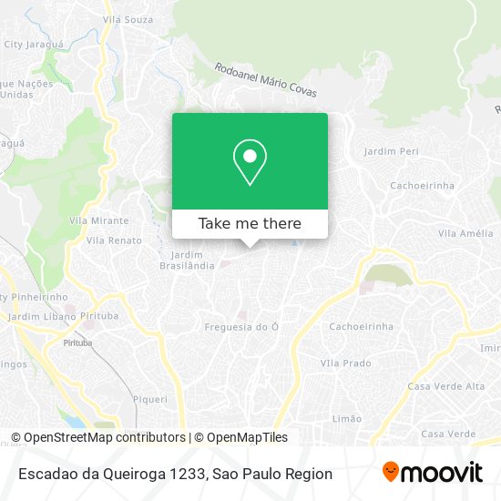 Escadao da Queiroga 1233 map