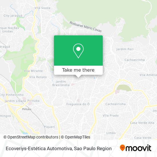 Ecoveriys-Estética Automotiva map