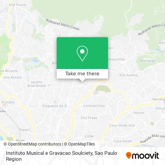 Instituto Musical e Gravacao Soulciety map