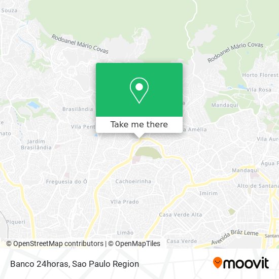 Banco 24horas map