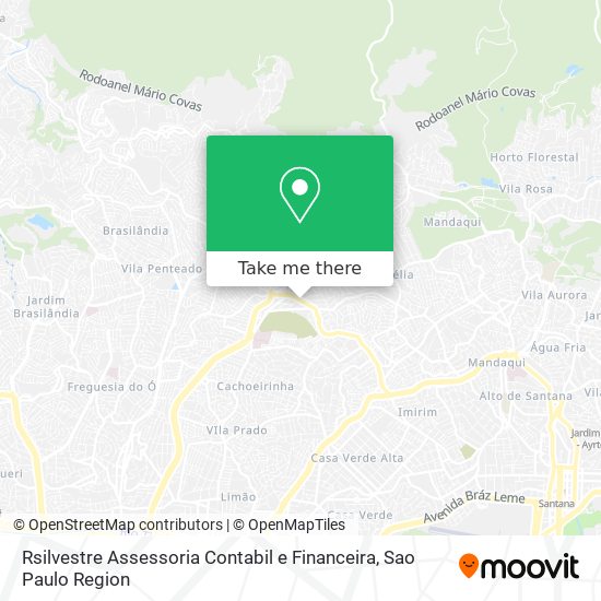 Rsilvestre Assessoria Contabil e Financeira map