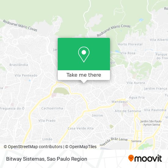 Mapa Bitway Sistemas