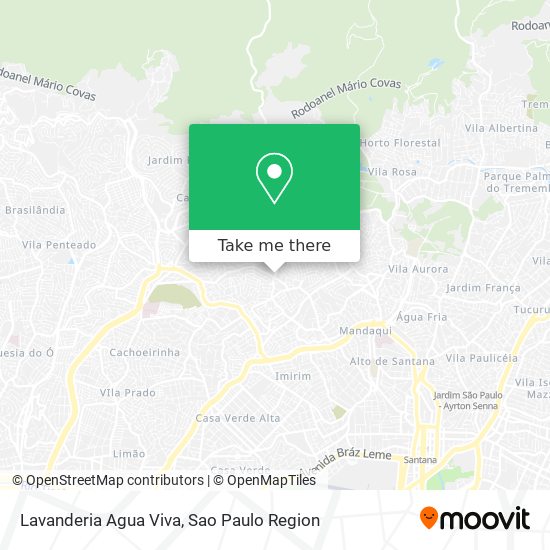 Lavanderia Agua Viva map