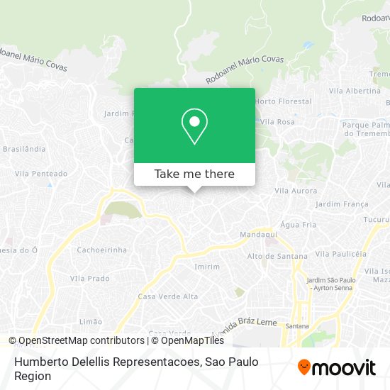 Mapa Humberto Delellis Representacoes