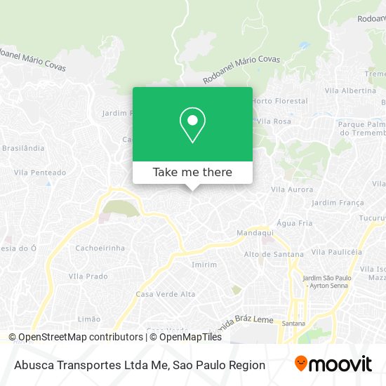 Mapa Abusca Transportes Ltda Me