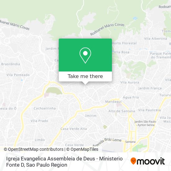 Igreja Evangelica Assembleia de Deus - Ministerio Fonte D map