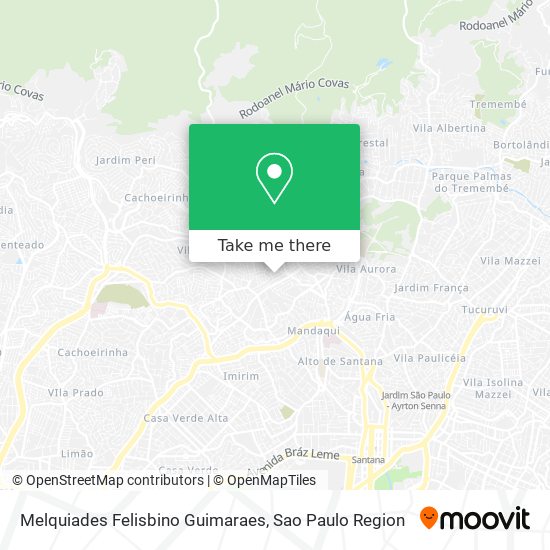 Mapa Melquiades Felisbino Guimaraes