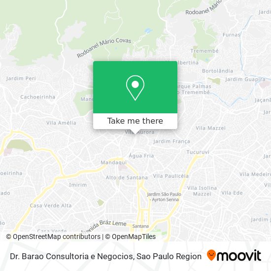 Dr. Barao Consultoria e Negocios map