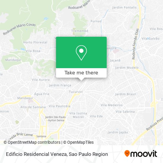 Edificio Residencial Veneza map