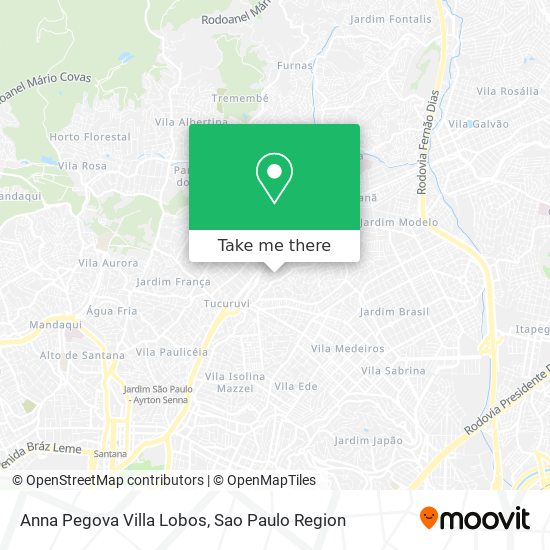 Anna Pegova Villa Lobos map