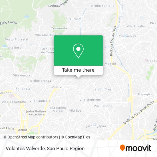 Mapa Volantes Valverde