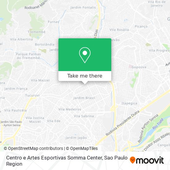 Centro e Artes Esportivas Somma Center map