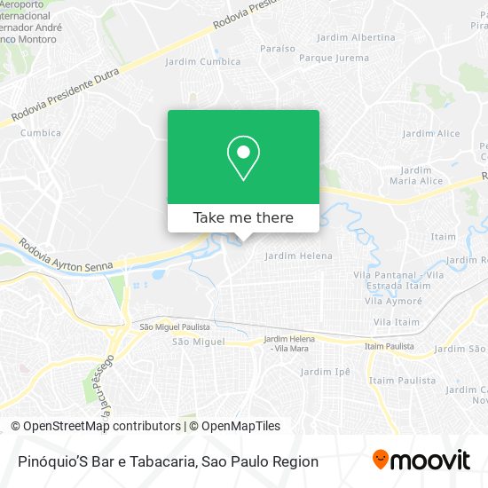 Pinóquio’S Bar e Tabacaria map