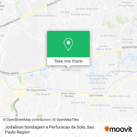 Jodailson Sondagem e Perfuracao de Solo map