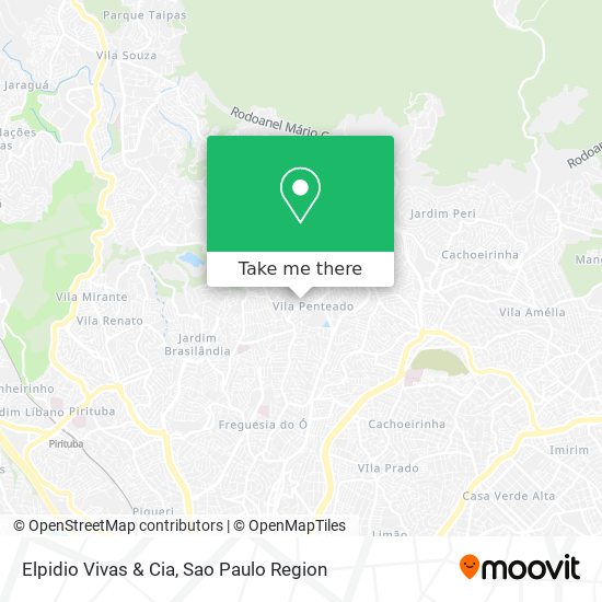 Elpidio Vivas & Cia map