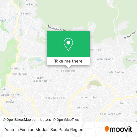 Mapa Yasmin Fashion Modas