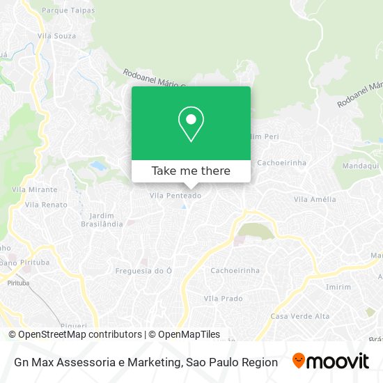 Mapa Gn Max Assessoria e Marketing