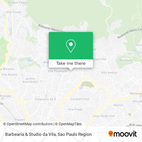 Barbearia & Studio da Vila map