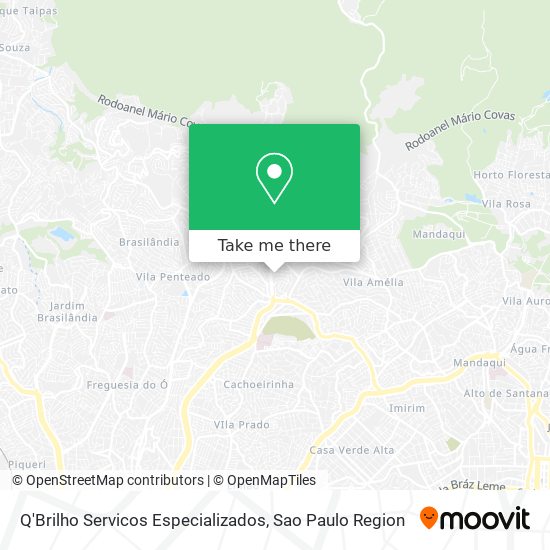 Q'Brilho Servicos Especializados map