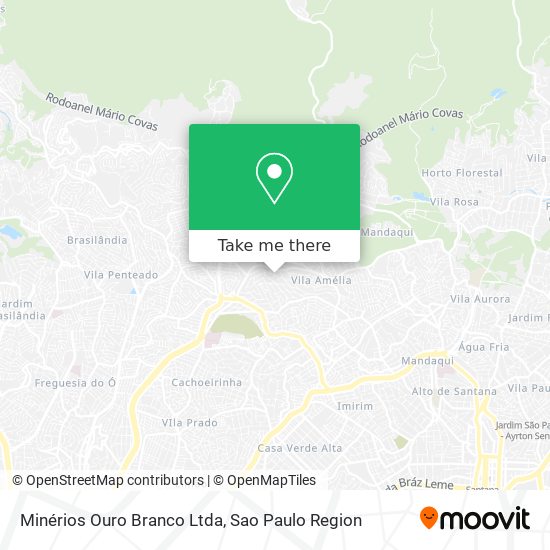Minérios Ouro Branco Ltda map