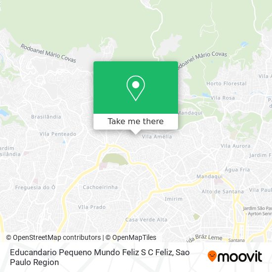 Mapa Educandario Pequeno Mundo Feliz S C Feliz