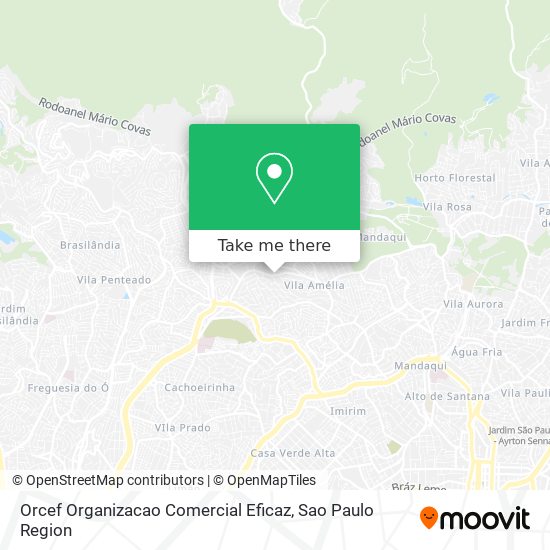 Orcef Organizacao Comercial Eficaz map