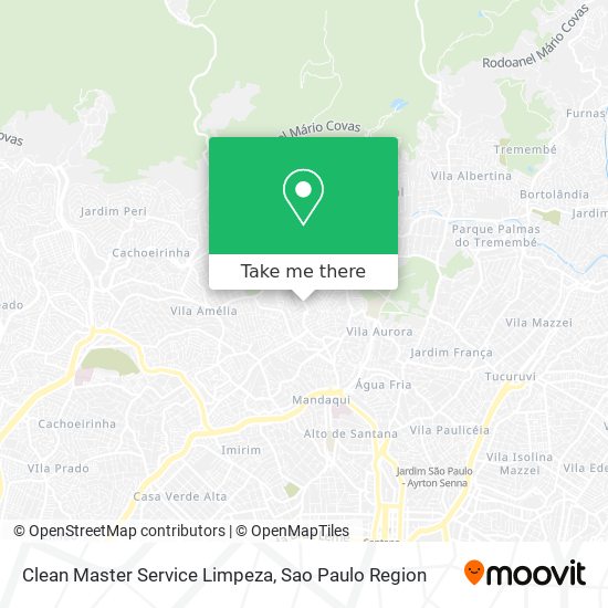 Clean Master Service Limpeza map
